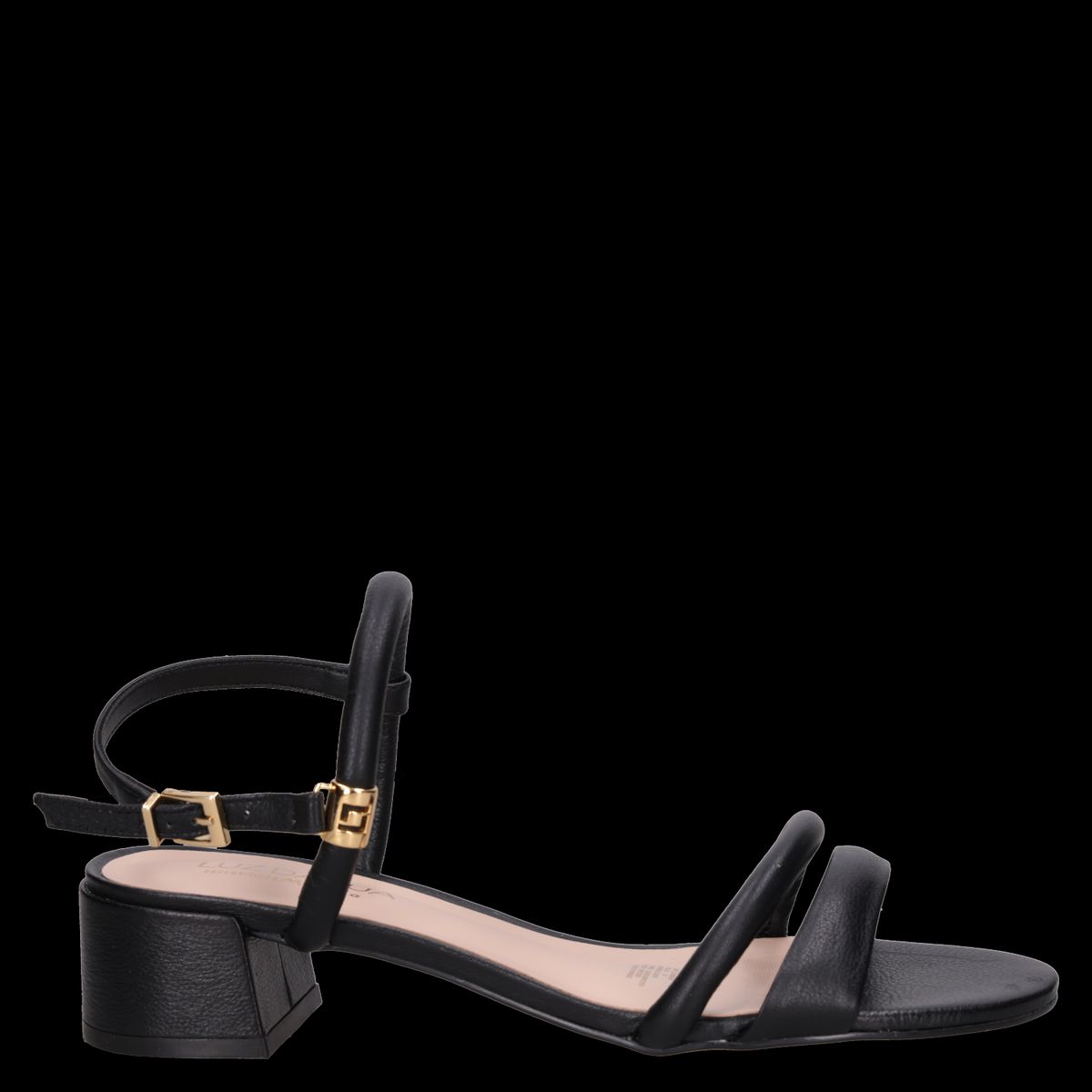 LUZ DA LUA - Sandalia Mujer Casual Negro Luz Da Lua