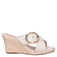 LUZ DA LUA - Sandalia Mujer Casual Blanco
