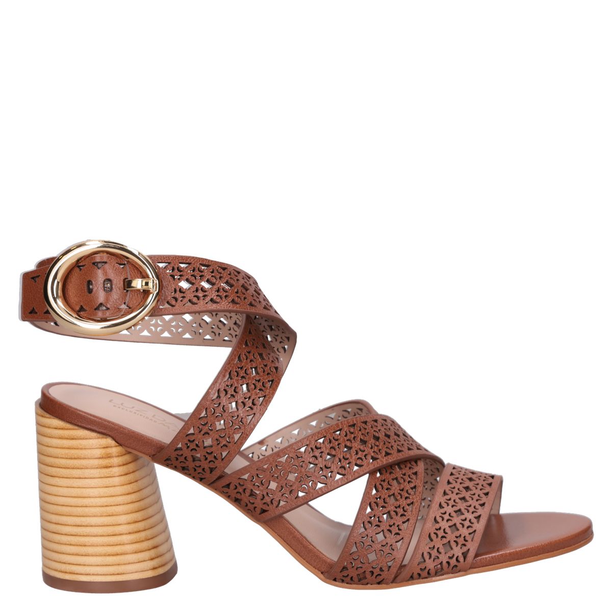 LUZ DA LUA - Sandalia Mujer Casual Marrón claro Luz Da Lua