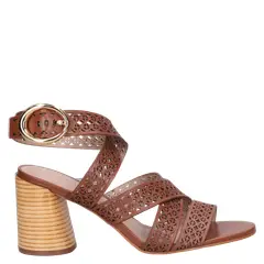 LUZ DA LUA - Sandalia Mujer Casual Marrón claro