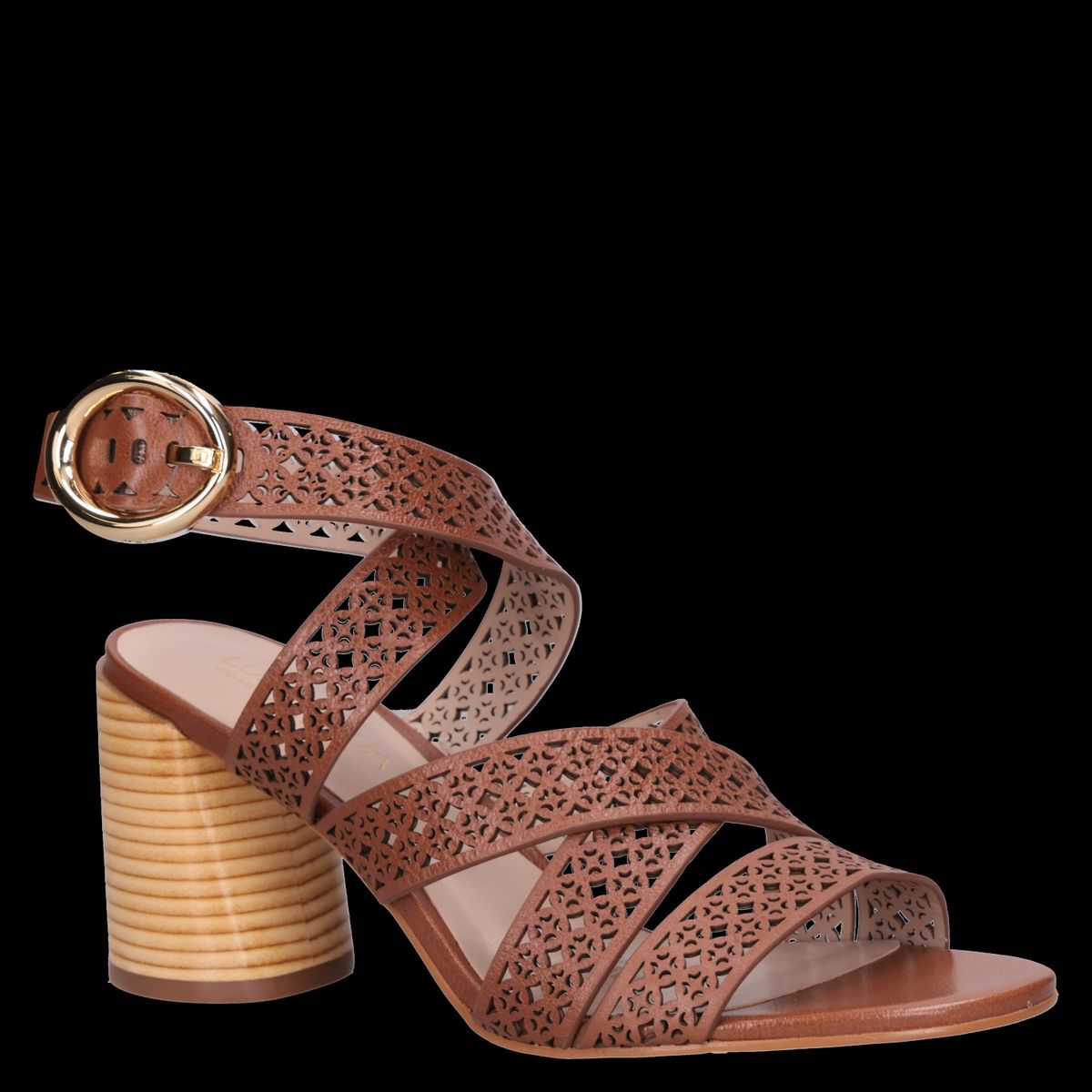 LUZ DA LUA - Sandalia Mujer Casual Marrón claro Luz Da Lua