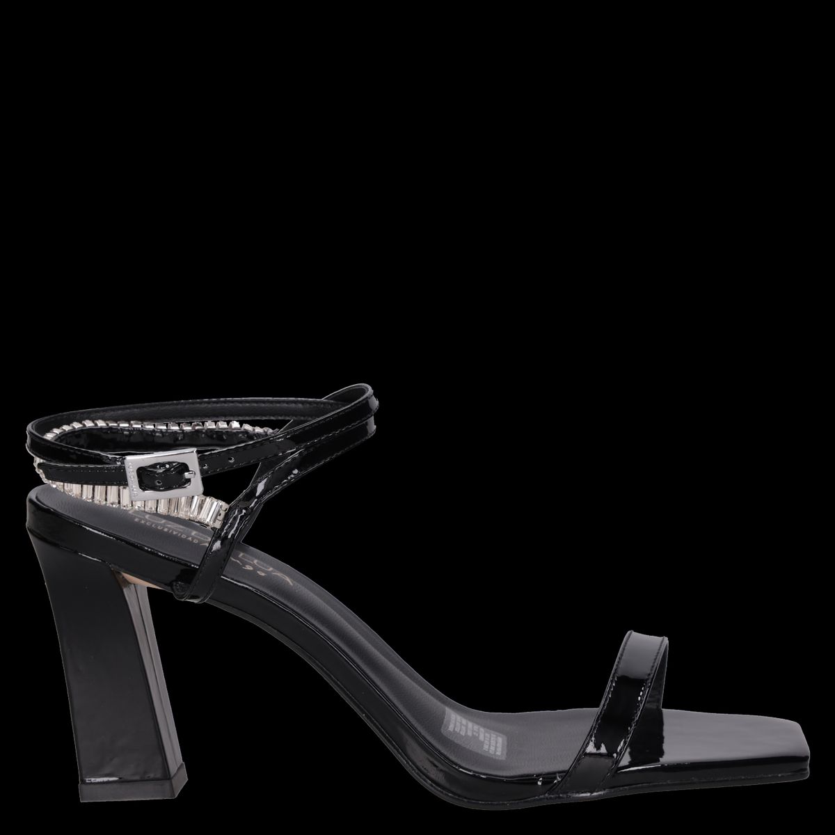 LUZ DA LUA - Sandalia Mujer Fiesta Negro Luz Da Lua