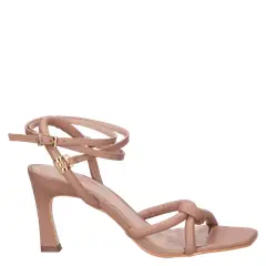 LUZ DA LUA - Sandalia Mujer Casual Marrón claro