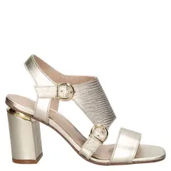 MINGO - Sandalia Mujer Formal Dorado