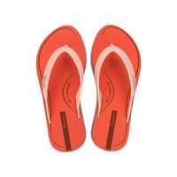 Sandalia Mujer Naranja/Beige Rio