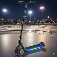 Monopatín Eléctrico Plegable E-Scooter 60W 24V2000mah Negro