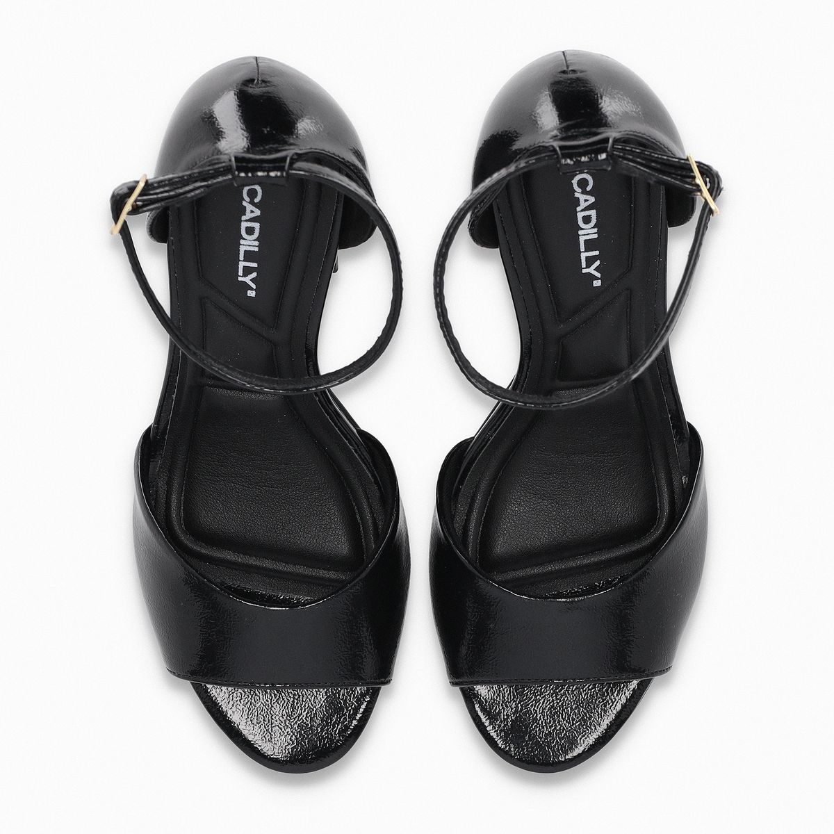 PICCADILLY - Sandalia Mujer Negro/Charol Cristine 319 Piccadilly