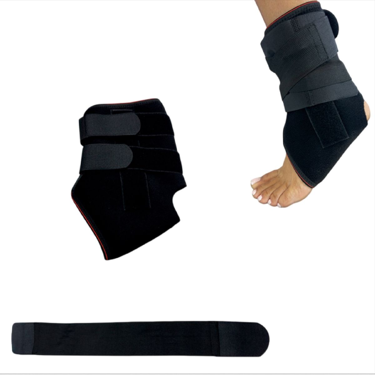 ONEDER - Tobillera Con Barras Laterales Ajustable Talla M-L