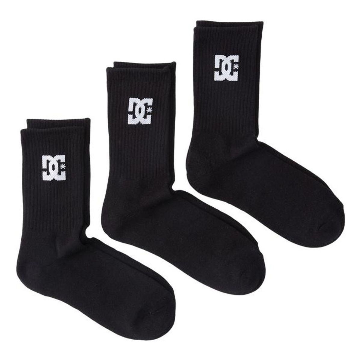 DC SHOES - Calcetines Hombre Spp Ankle   Pack De 3 Negro DC