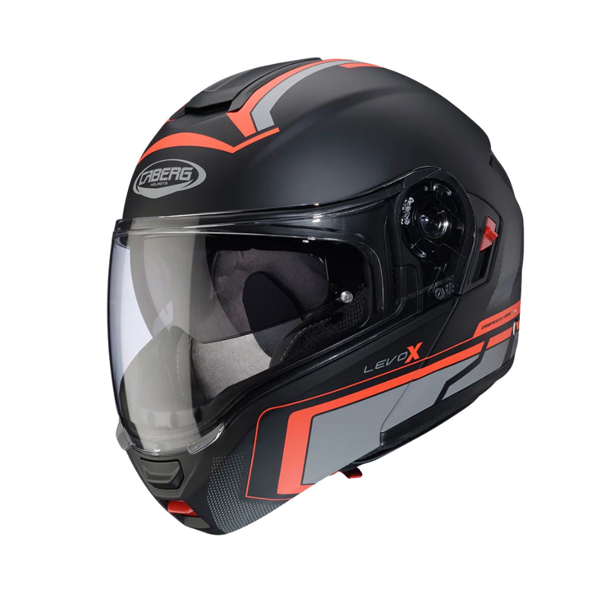 CABERG - Casco Para Moto Caberg Levo X Back Grey Red