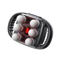 Masajeador Portátil Inalámbrico 6 Cabezales Recargable