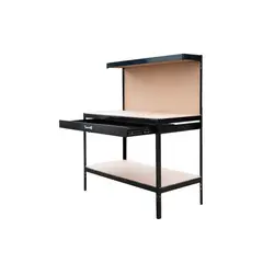 GENERICO - Mesón de trabajo con cajón y respaldo 120x60 cm