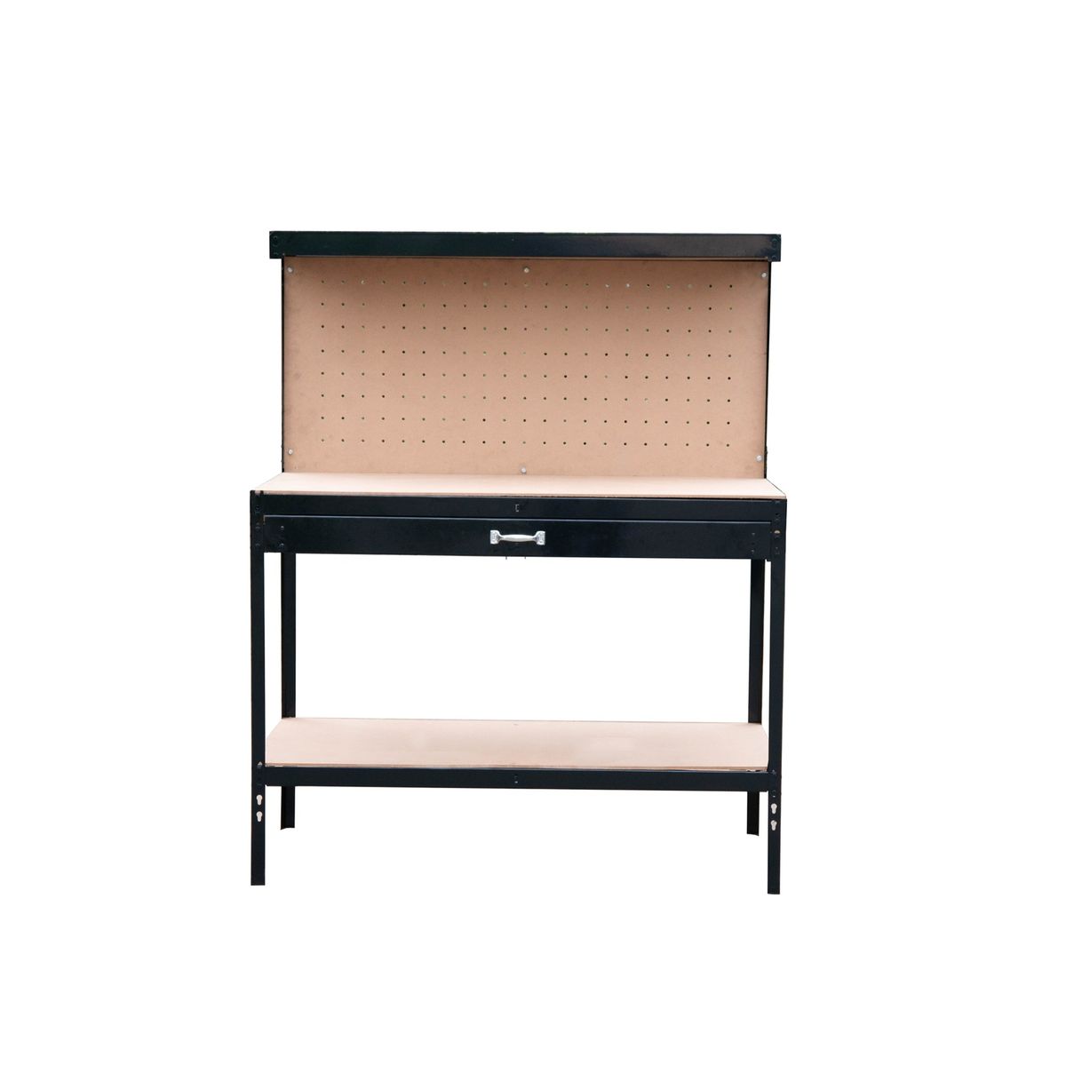 GENERICO - Mesón de trabajo con cajón y respaldo  120x60 cm