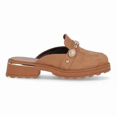 PICCADILLY - Zueco Mujer Marrón Gisa