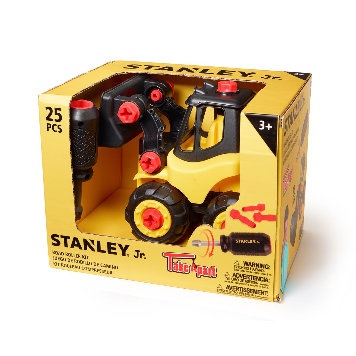 STANLEY JR - Camión de Carga Frontal Desmontable 25pcs