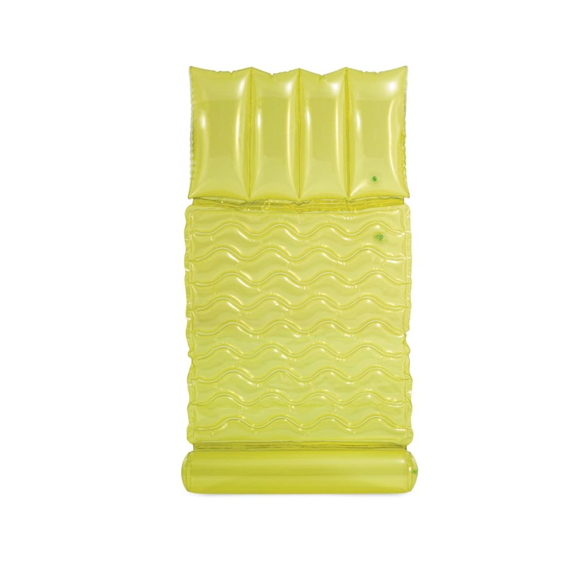 INTEX - Hamaca Colchoneta Inflable INTEX 173 x 89 cm Amarillo