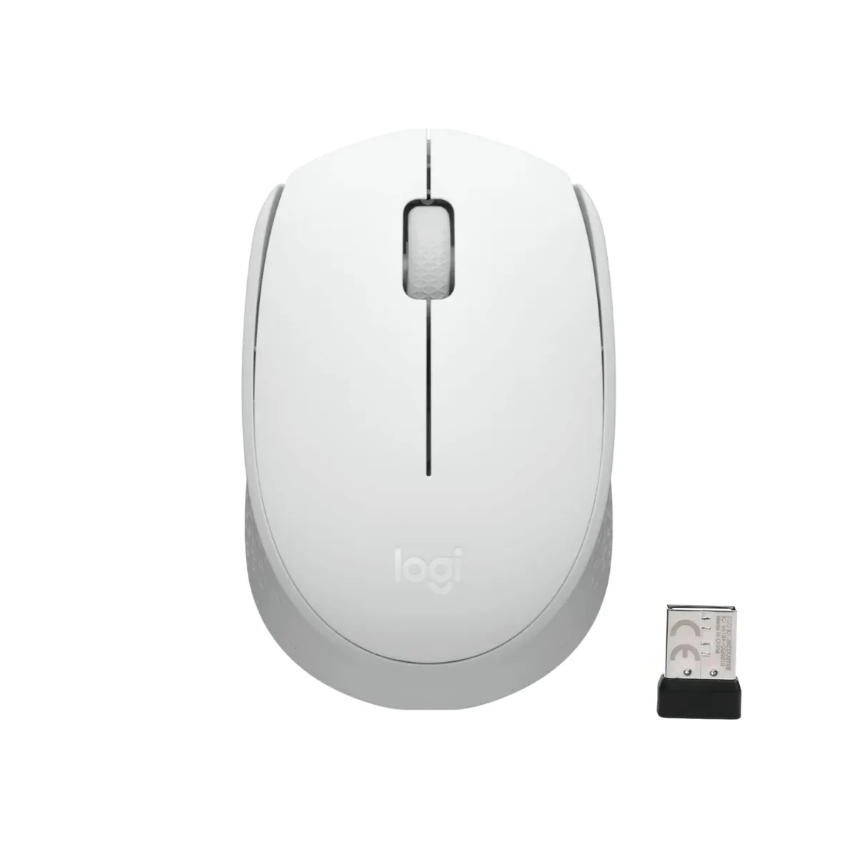 LOGITECH - Mouse inalámbrico Logitech M170 blanco