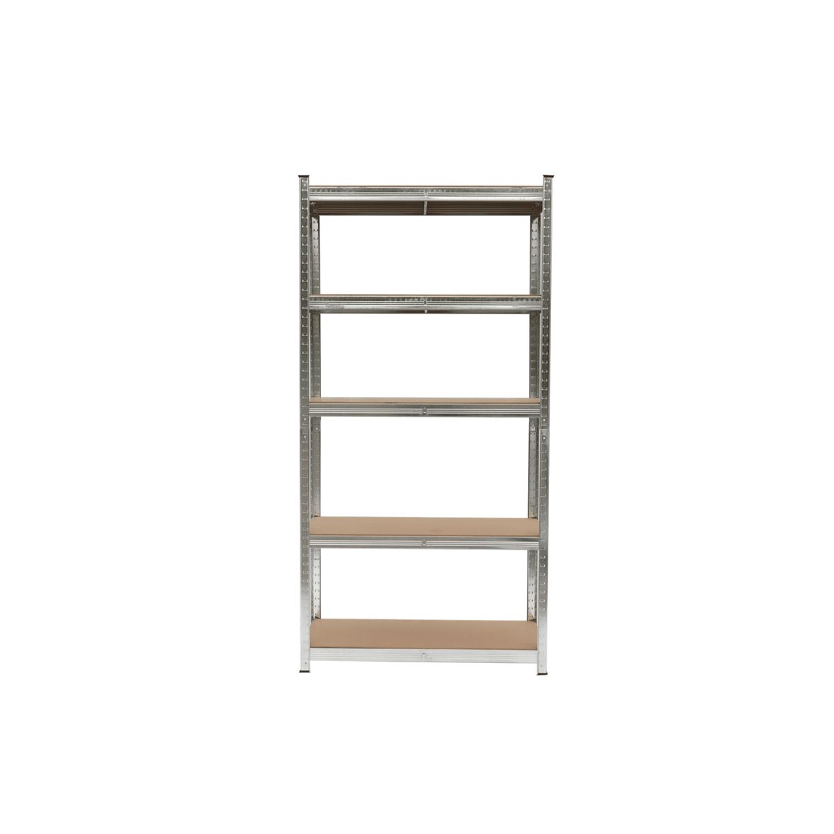 GENERICO - Estante Metálico galvanizado - 180 x 90 x 40 cm – 875 kg