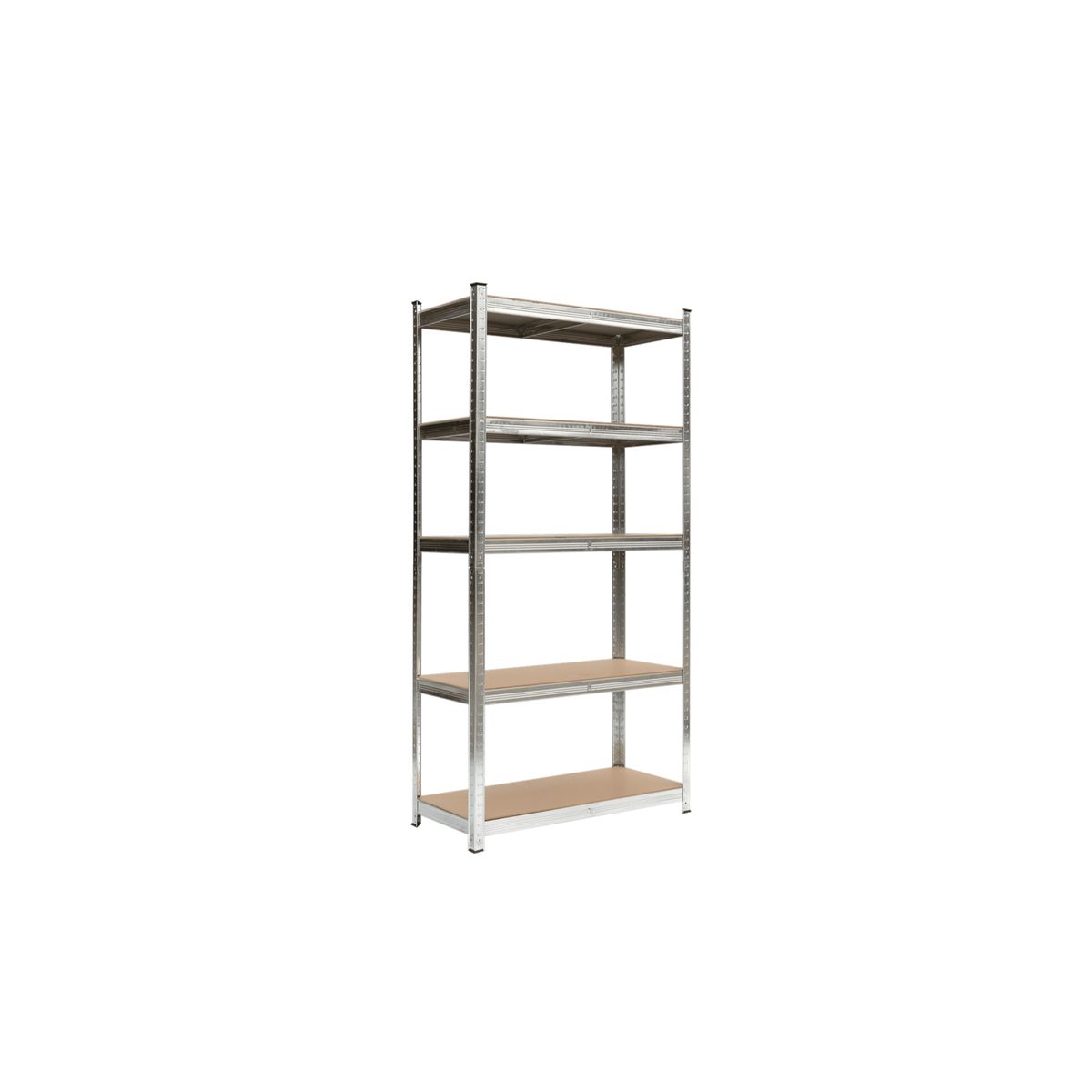 GENERICO - Estante Metálico galvanizado - 180 x 90 x 40 cm – 875 kg