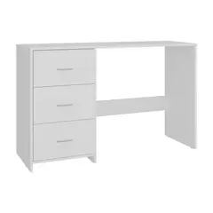 FMFURNITURE - Escritorio Con Cajonera Fm Blanco 762x1208x421 Cm