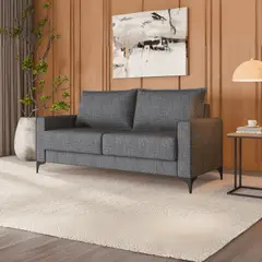 HOME MOBILI - Sofá Budapest 2 Cuerpos Gris