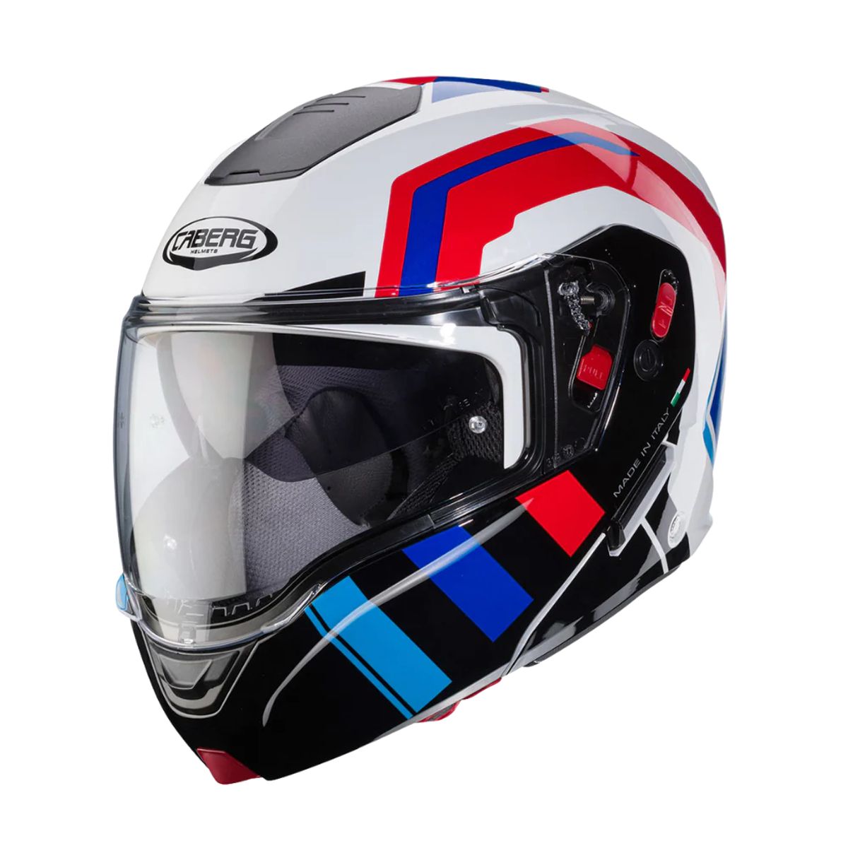 CABERG - Casco Para Moto Caberg Horus X Road White Black Red Blue