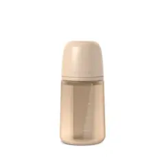 SUAVINEX - Mamadera 240 Ml Fisiológica Silicona Sx Pro Soft Beige