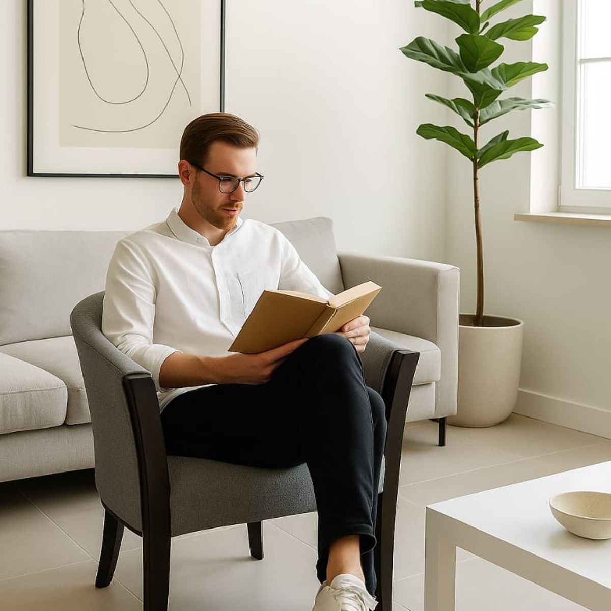 FLOBAL - Poltrona Lisa - Tela Repelente a Líquidos Flobal