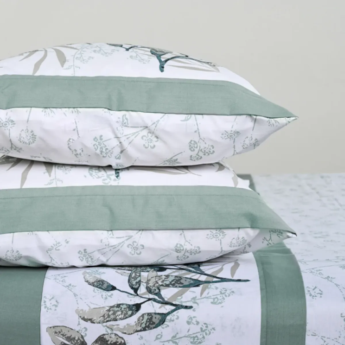 CANNON - Sabana Cannon 200 Hilos 1.5 Plaza Juncus