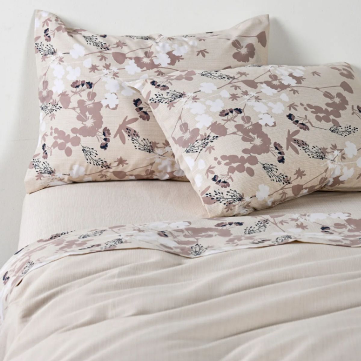 CANNON - Sabana Cannon 200 Hilos 1.5 Plaza  Hibiscus