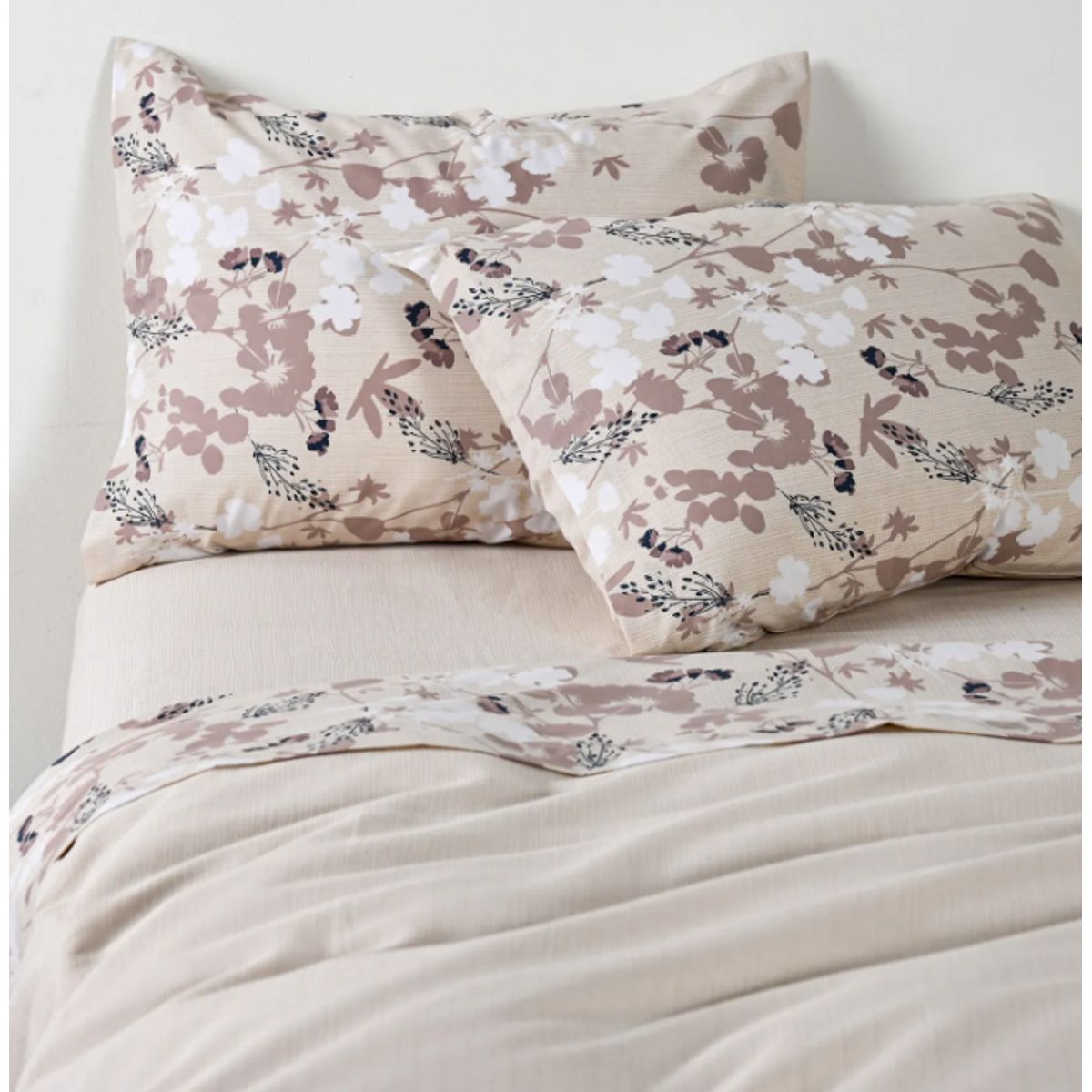 CANNON - Sabana Cannon 200 Hilos 1.5 Plaza  Hibiscus