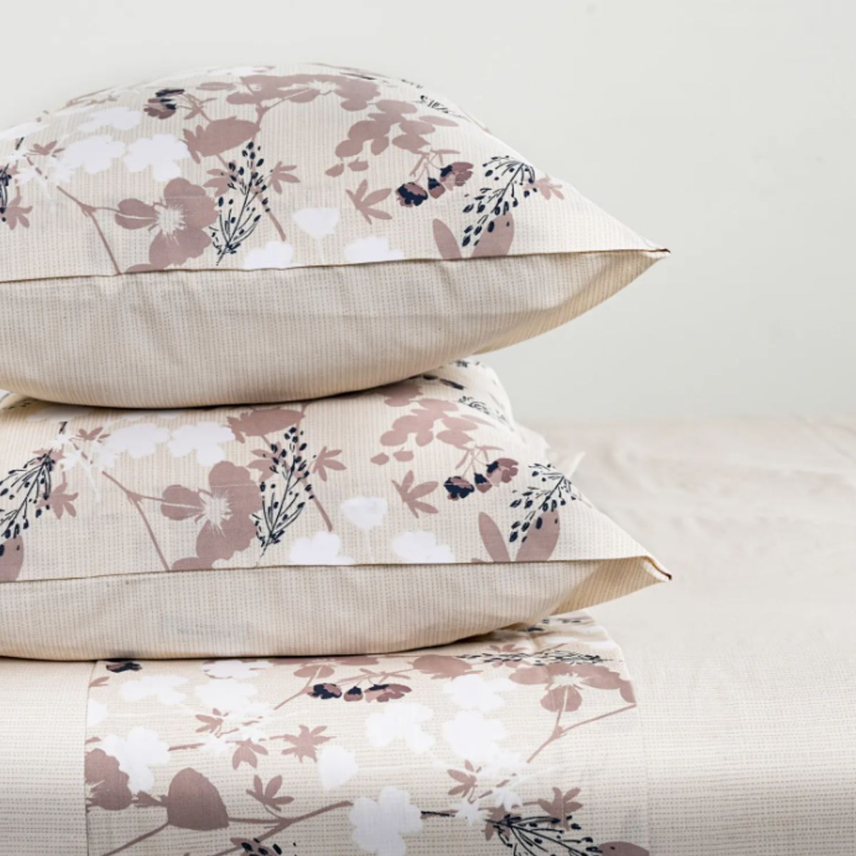 CANNON - Sabana Cannon 200 Hilos 1.5 Plaza  Hibiscus