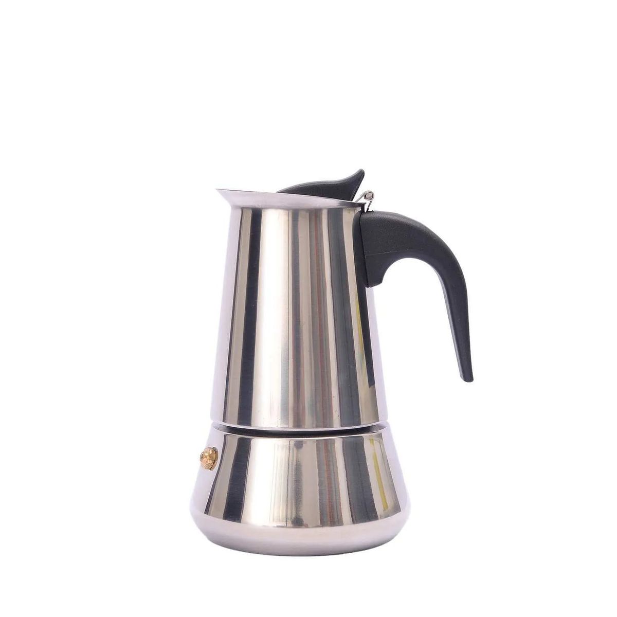 GENERICO - Cafetera Italiana Acero Inoxidable 4 Taza Moka Cafetera