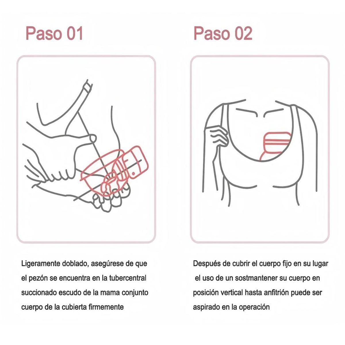 MUNDO MAGIA - Extractor De Leche Eléctrico Portátil Silencioso Manos Libre