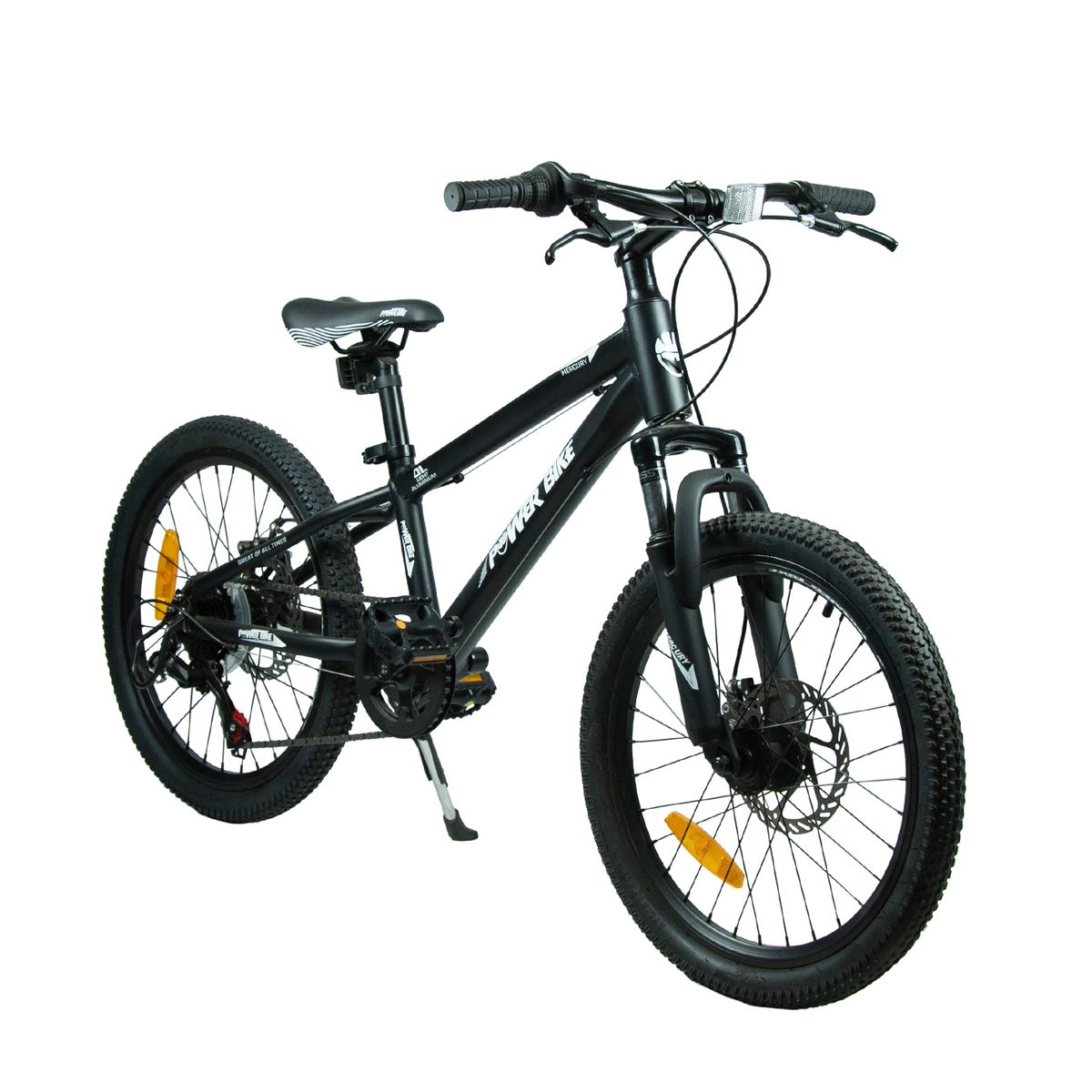 POWERBIKE - BICICLETA ARO 20 MERCURY POWERBIKE NEGRA