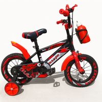 Bicicleta Infantil con Ruedas de Seguridad Aro 12 Rojo