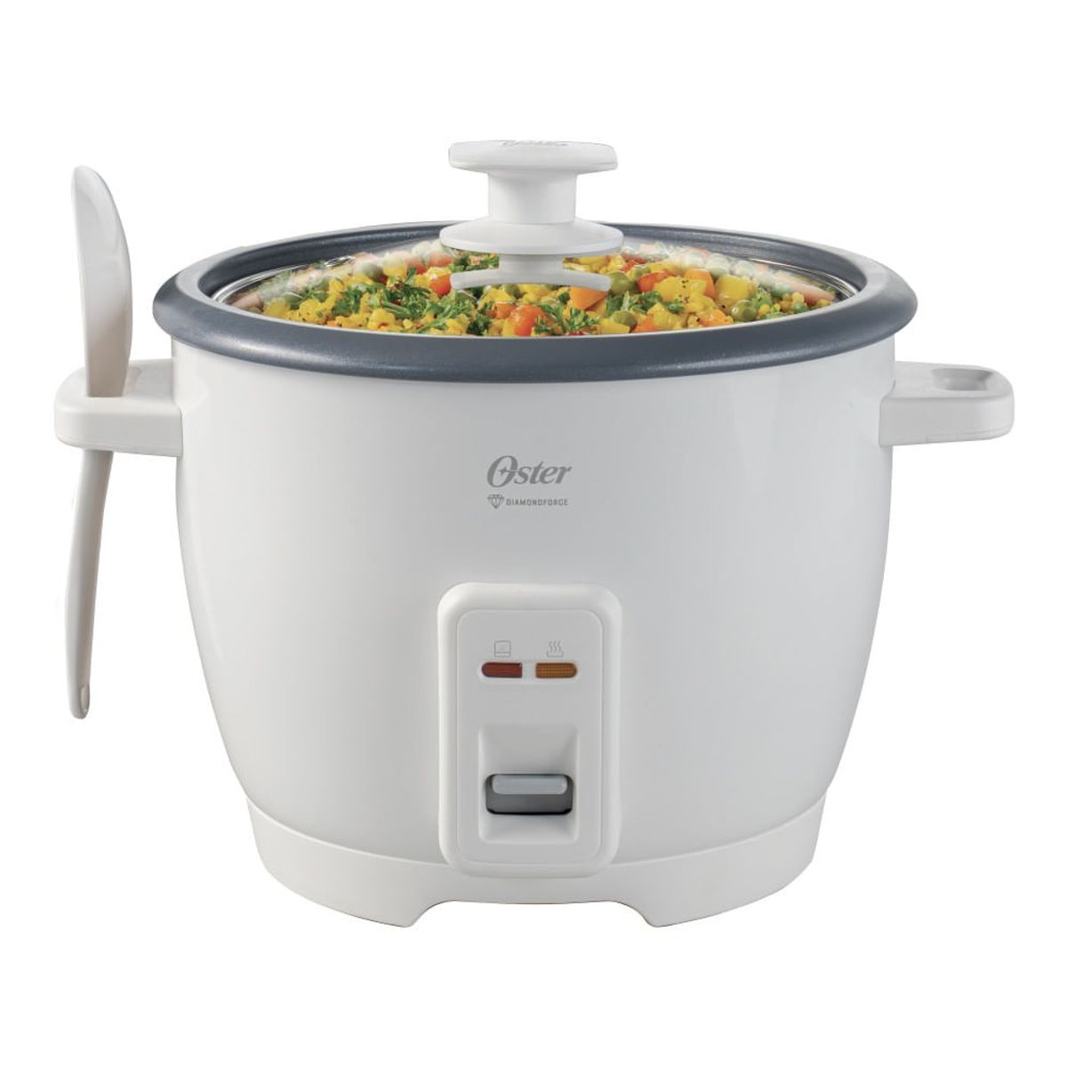 OSTER - Oster  Arrocera de 7 Tazas con DiamondForce CKSTRCB7DFWHT