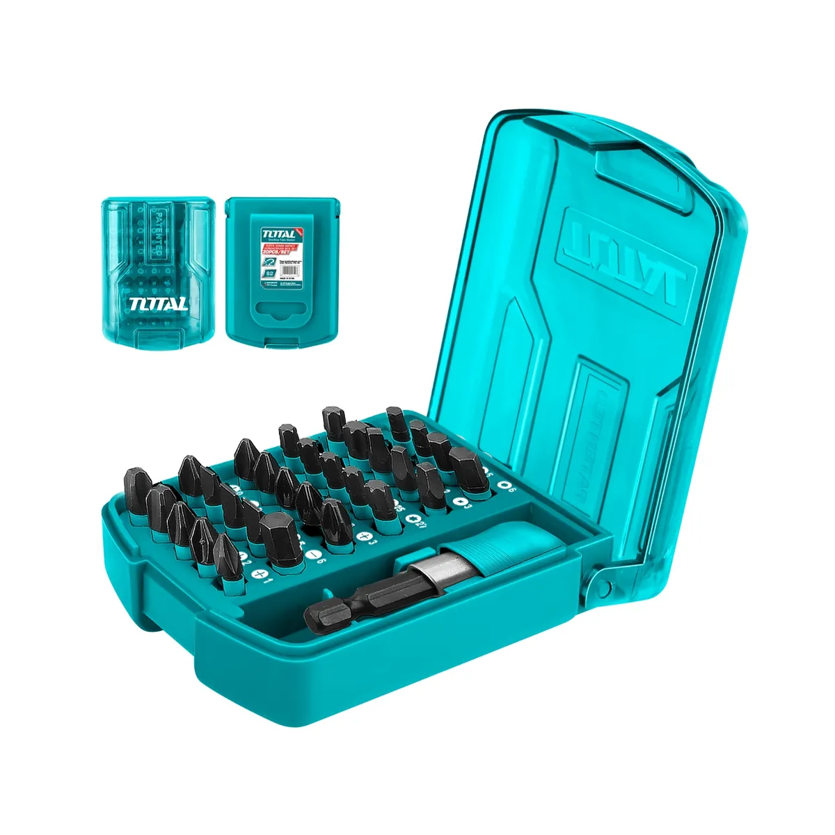 TOTAL TOOLS - Juego Puntas Magneti de Impactot 30 Piezas 25mm Total