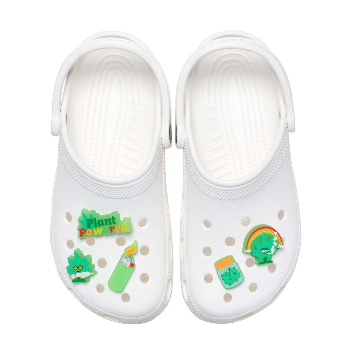 CROCS - Jibbitz Crocs Yerba Pack 5 Verde CROCS