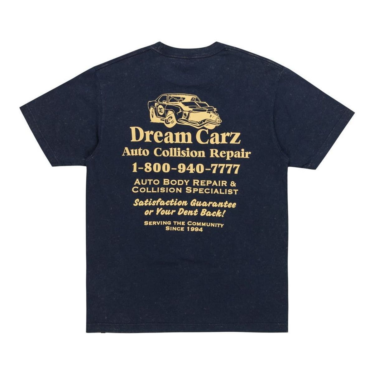 DC SHOES - Polera Hombre Fix Up Azul DC