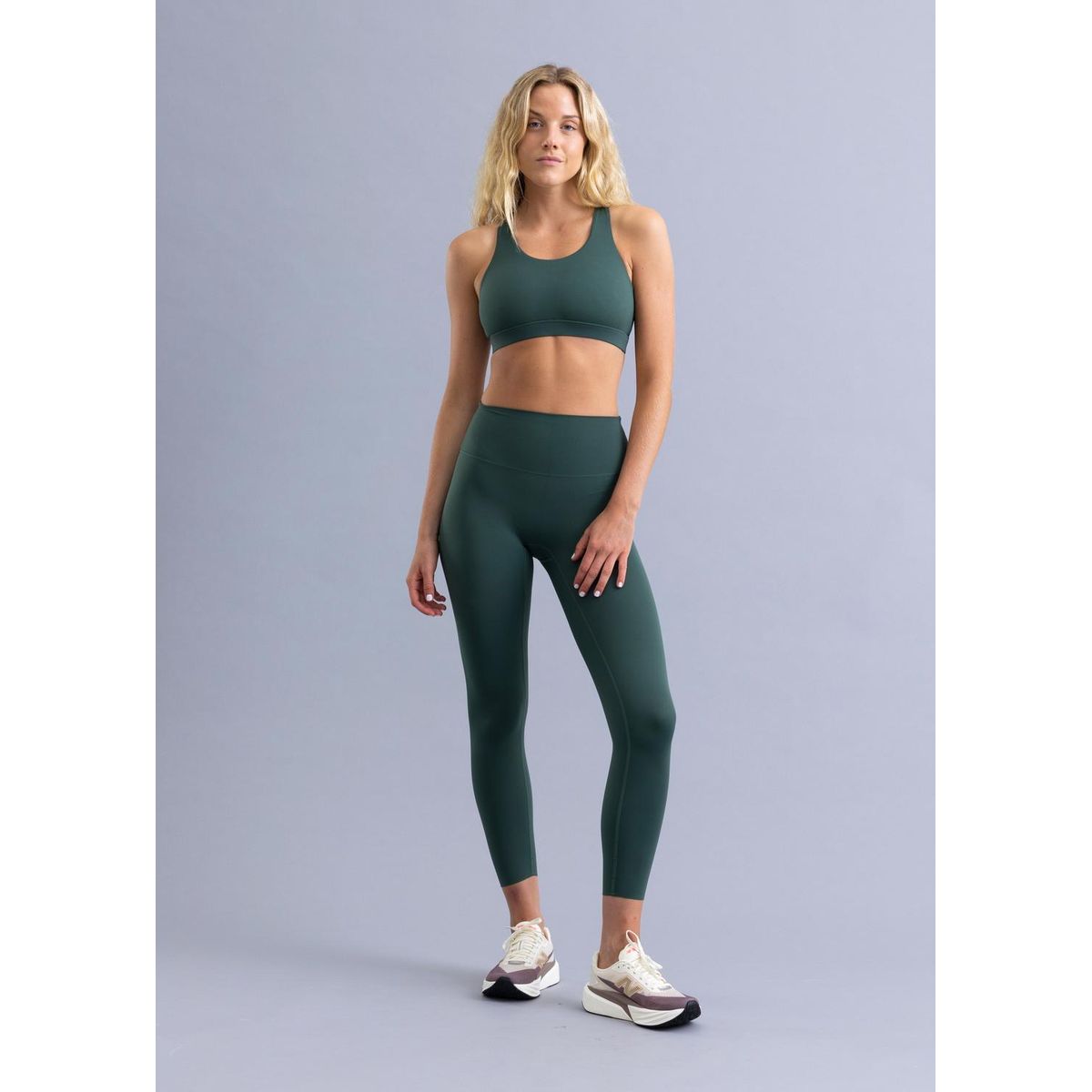 THEA - Legging Running Unfinished Luna Dark Teal