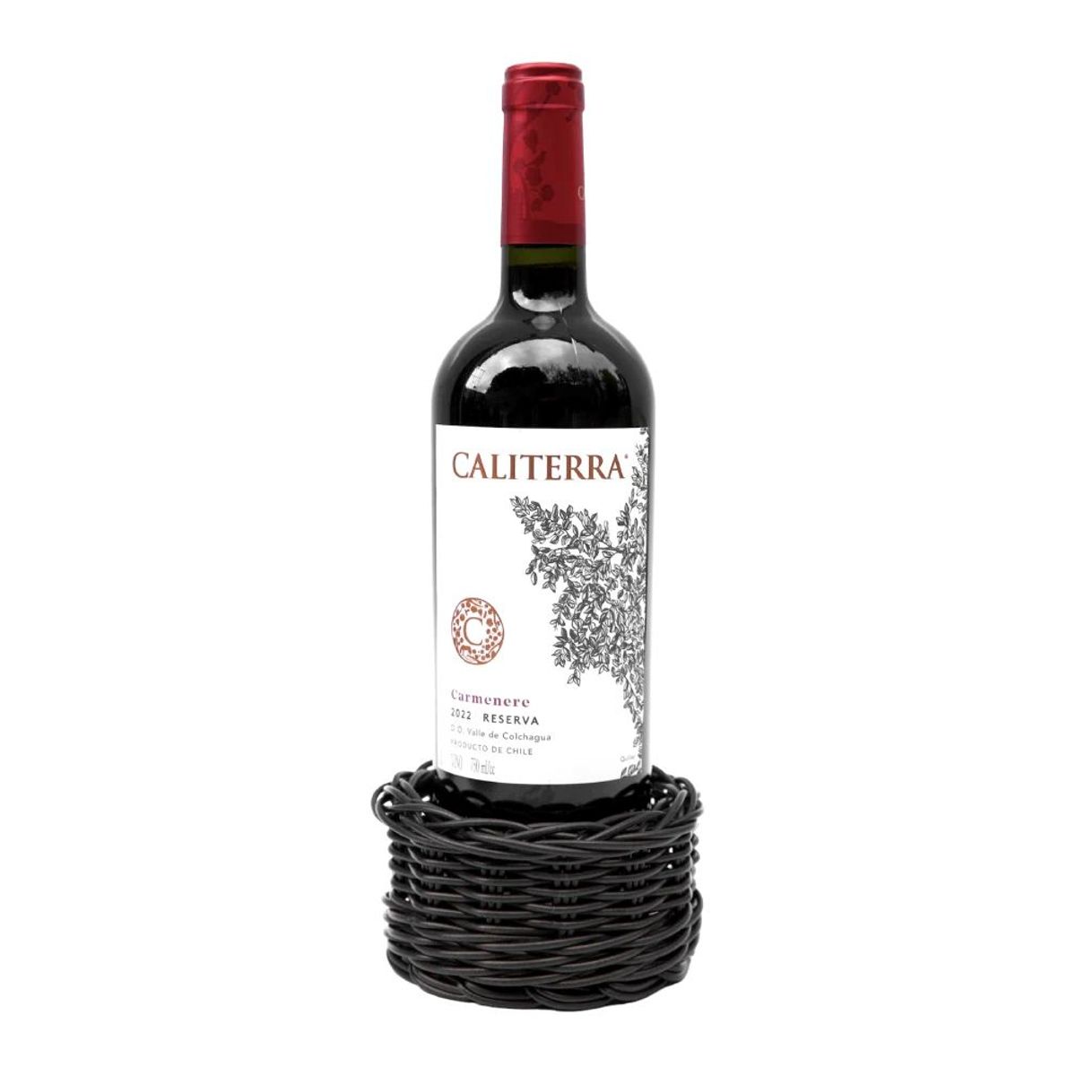 TEMPODECO - Cubre botella Vino Black