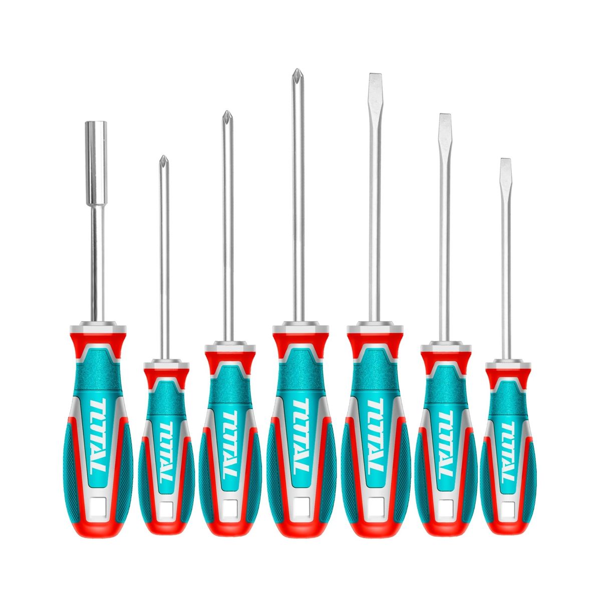 TOTAL TOOLS - Juego Destornillador 27 Piezas Total