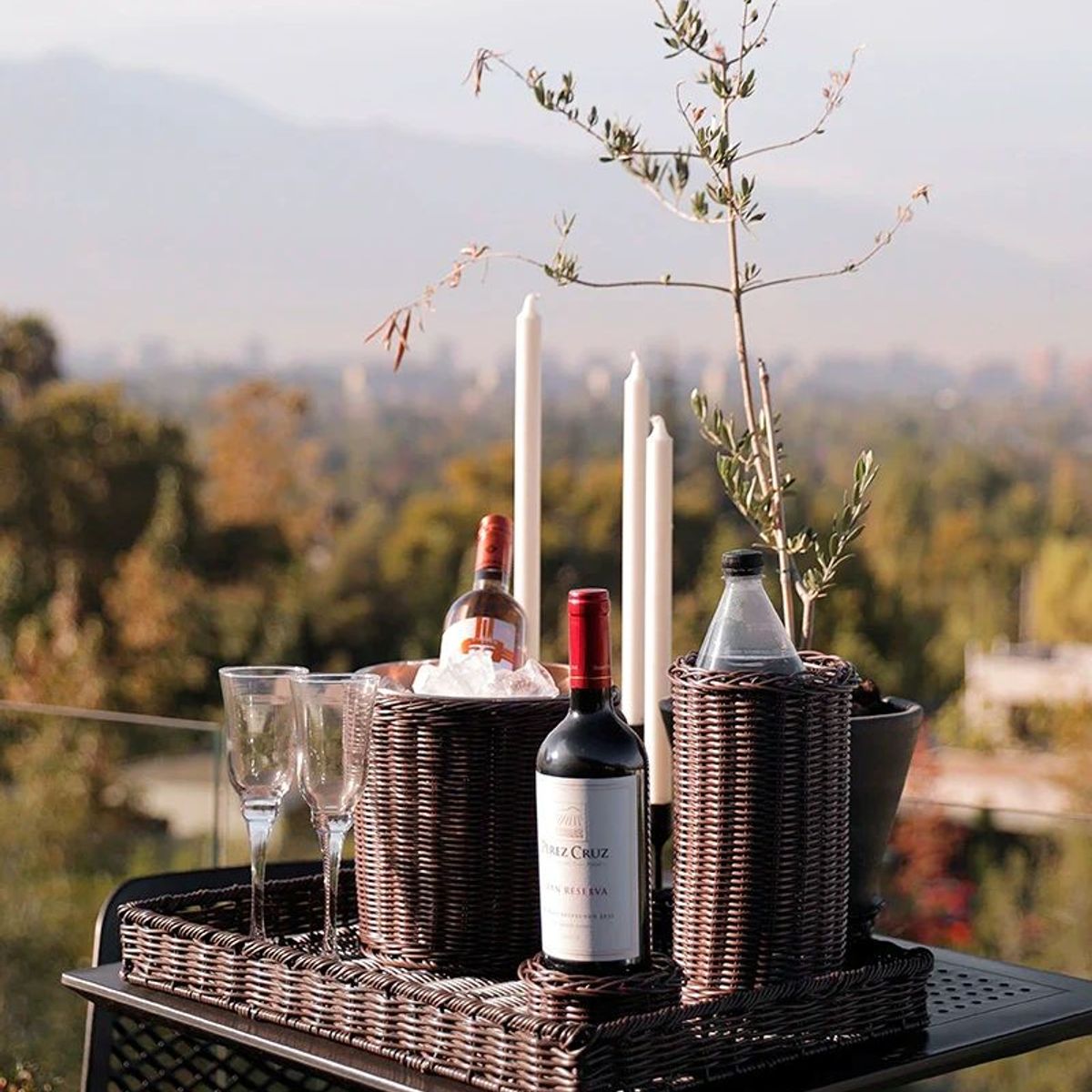 TEMPODECO - Cubre botella bebida Chocolate