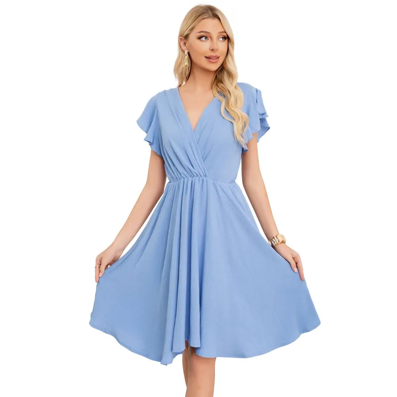 MPROPIA - Vestido Corto De Mujer Midi. Semi Formal  Primavera Verano 3398
