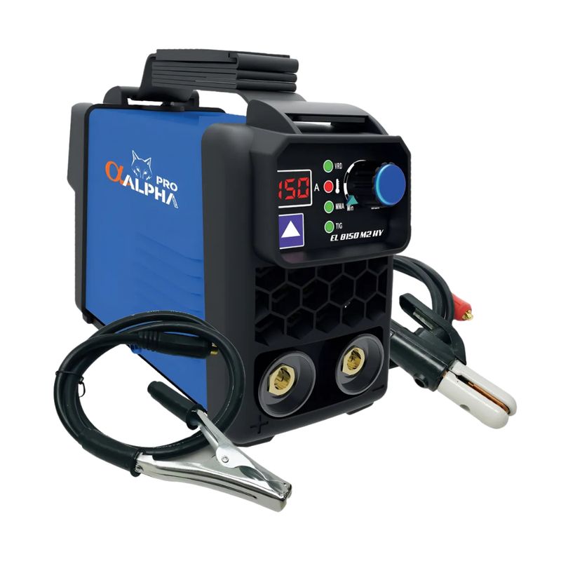 ALPHA - Soldadora Inverter MMA 150Amp 2en1 +TIG LIFT ALPHA Pro