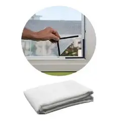 GENERICO - Magnético Anti-mosquito Moscas Malla Mosquitera 150x180cm Color Blanco