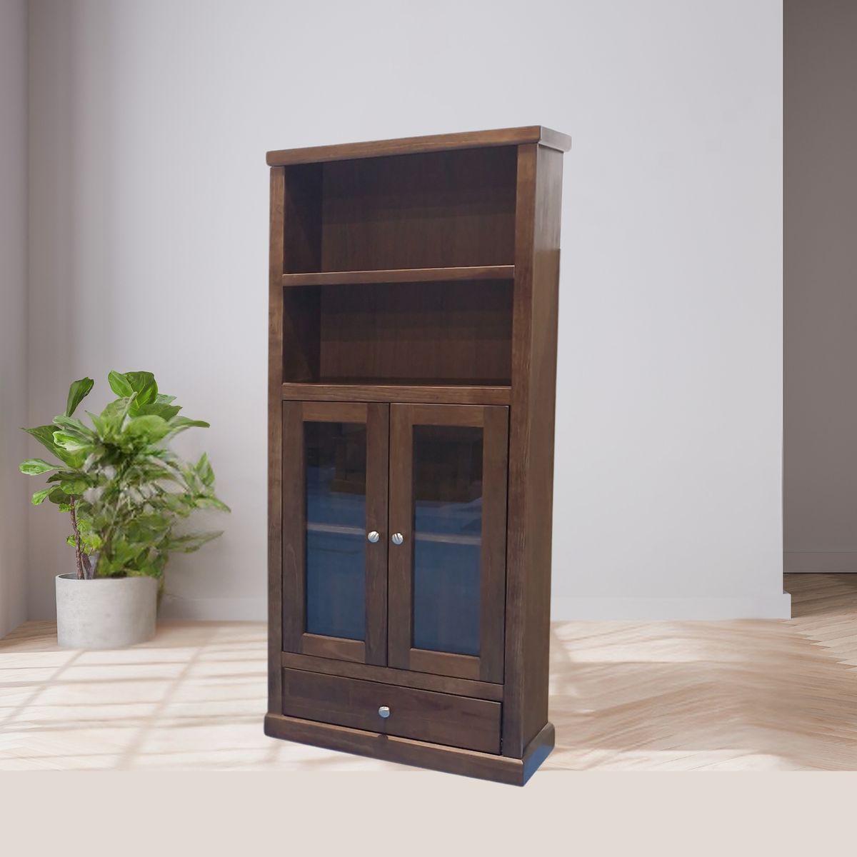 MUEBLES DURAN - Vitrina Madera - Marsella