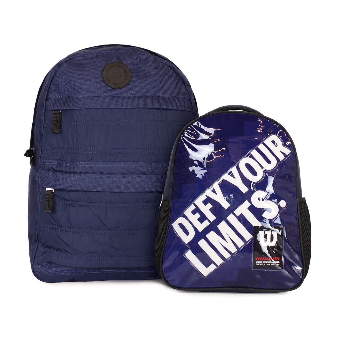 WILSON - Pack 2 mochilas Wilson Kansas + Logan azul