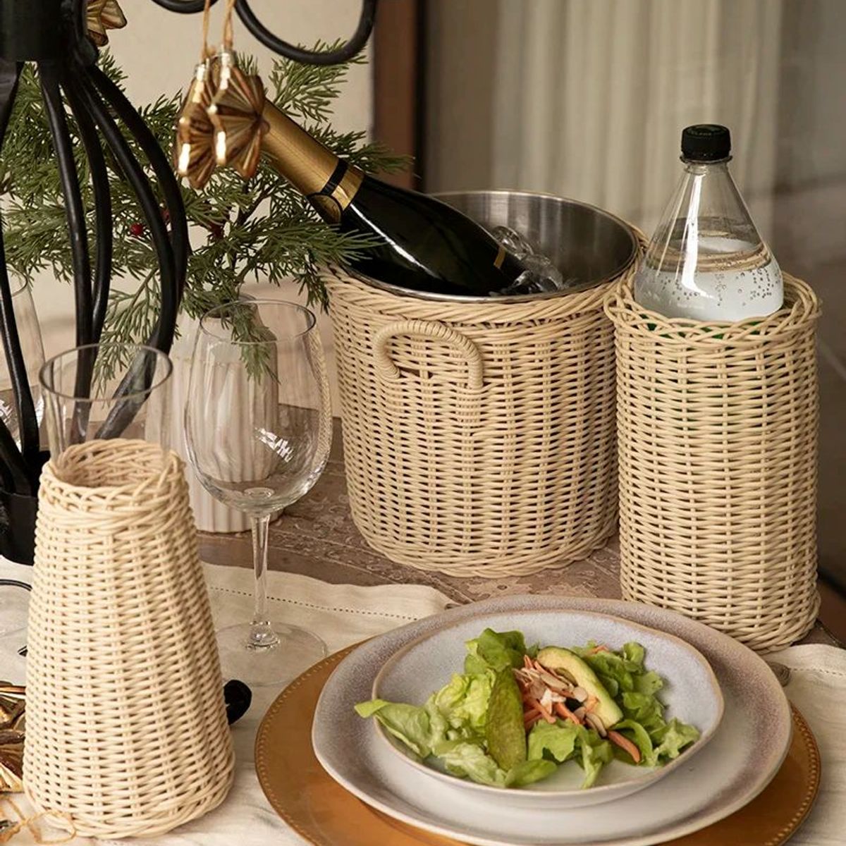 TEMPODECO - Cubre botella bebida Milk